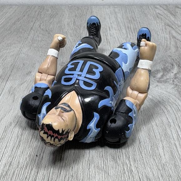 Bam Bam Bigelow ToyBiz WCW Bruisers Wrestling Figure with Ladder 1999 WWE WWF - Picture 6 of 9